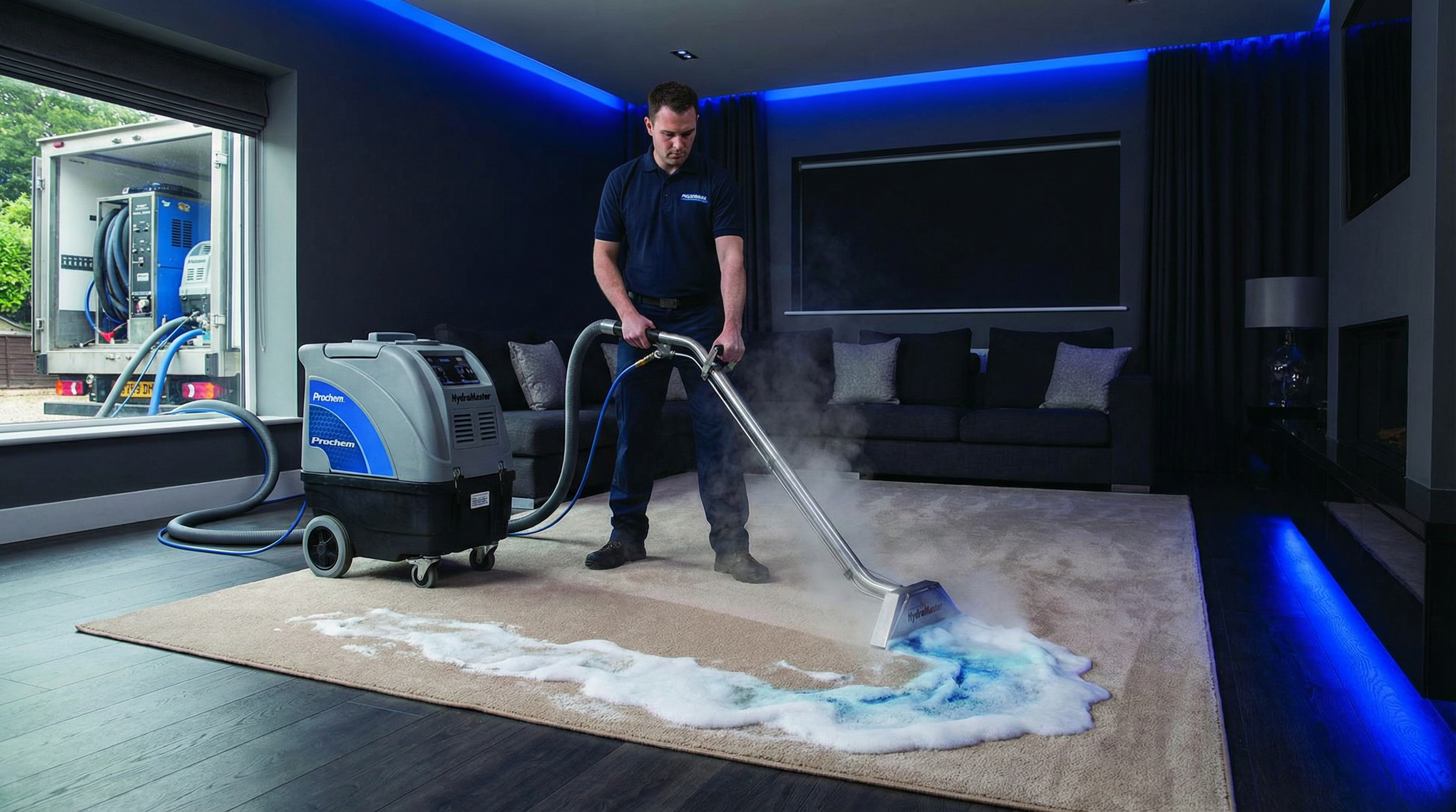 Higienização de Carpetes e Tapetes