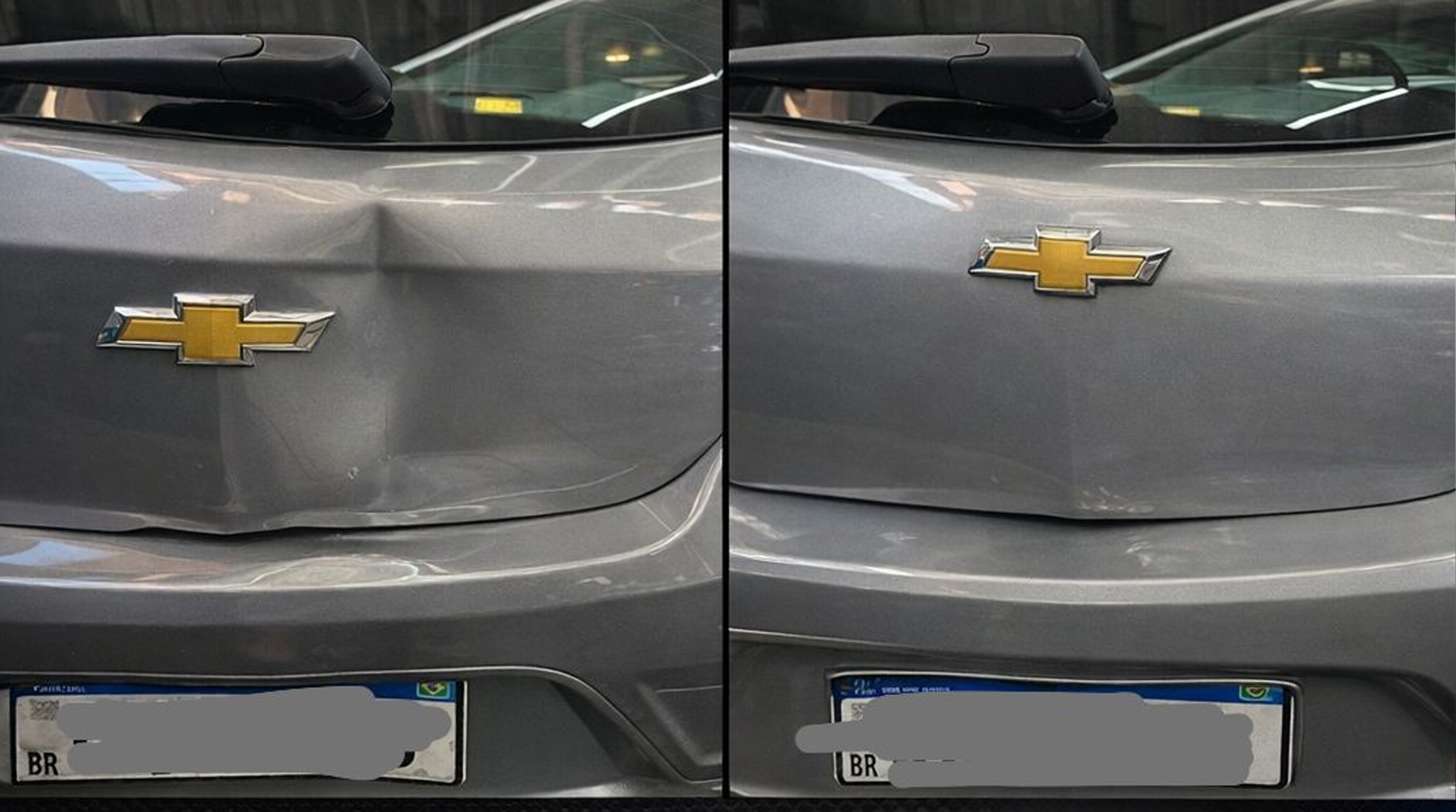 Martelinho de Ouro - Antes e Depois